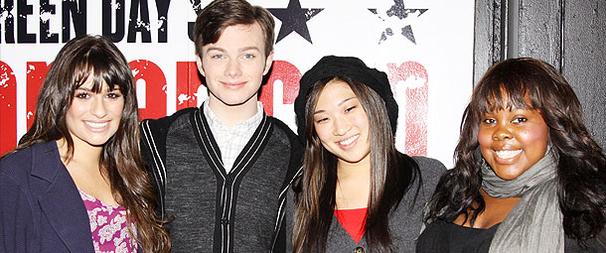 Glee Goes Green: Lea Michele and Cast Visit American Idiot