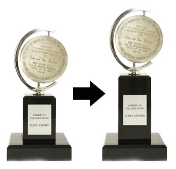 Is Bigger Better? Tony Award Gains a Couple Inches