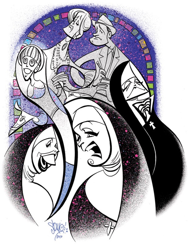 Charles Busch & Co. Receive a Divine Drawing From Squigs