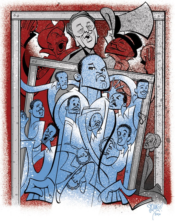 Squigs Hops a Train to Capture The Scottsboro Boys