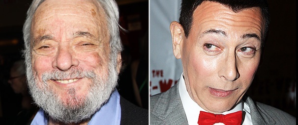 Look Who's In Pee-wee's Inbox! Stephen Sondheim Himself Welcomes the Funnyman to Broadway