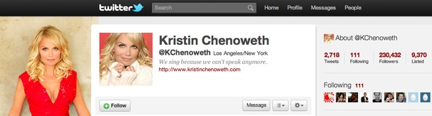 Kristin Chenoweth's Year On Twitter: Star Dishes on Wicked, Jersey Shore and More