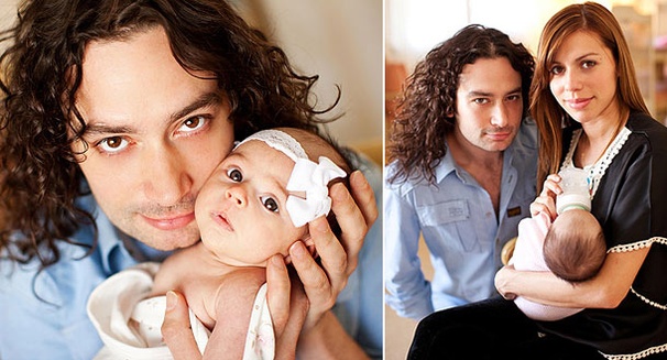 Aww! Constantine Maroulis Introduces His Rock of Ages Baby to People