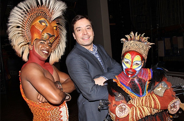 Jimmy Fallon and Yankees Pitcher C.C. Sabathia Go Wild at The Lion King
