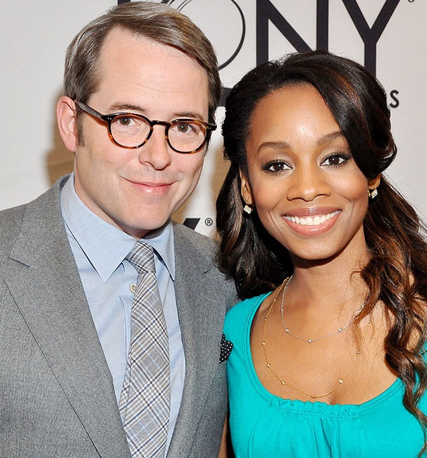 Tony Winners Matthew Broderick and Anika Noni Rose Get Up Early to Deliver Tony Nom News