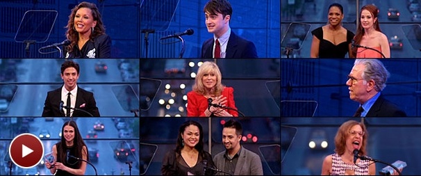 Vanessa Williams! Daniel Radcliffe! Trophies! Watch the 2011 Broadway.com Audience Choice Awards