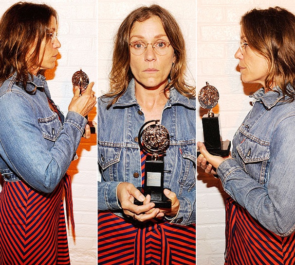 WTF? Frances McDormand's Tony Night Mug Shot
