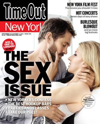 Venus in Fur Stars Nina Arianda and Hugh Dancy Pose for Time Out New York's Sex Issue