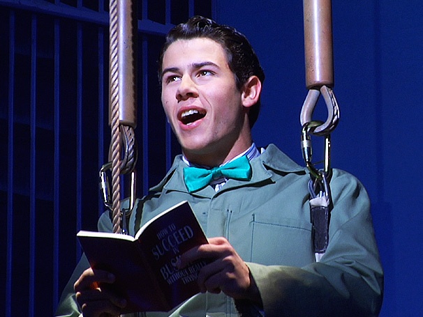 Exclusive Video! See Nick Jonas in Rehearsal for How to Succeed in Business