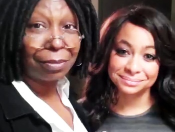Raven-Symoné and Whoopi Goldberg Talk Sister Act Backstage at The View