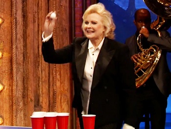 Watch The Best Man’s Candice Bergen Play Beer Pong with Jimmy Fallon on Late Night