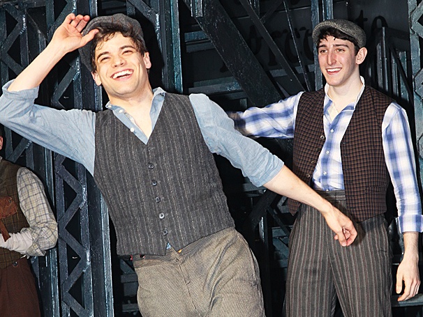 Front Page Glory! Jeremy Jordan and More Make Headlines at the Opening of Newsies