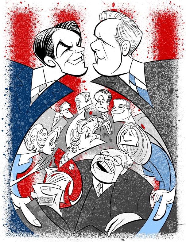 Squigs Casts His Ballot For The Best Man, Starring Eric McCormack & John Larroquette