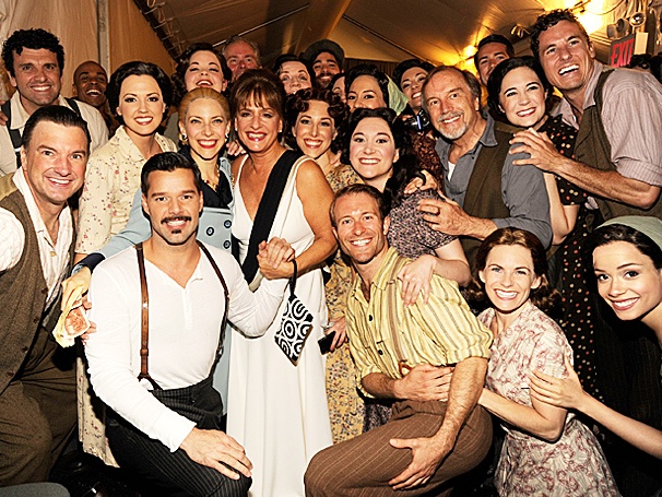 You Must Love Her! Patti LuPone Meets the Cast of Broadway’s New Evita