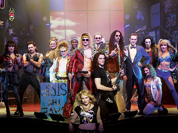 Get a First Look at Justin Matthew Sargent, Ashley Spencer & the Awesome New Cast of Rock of Ages