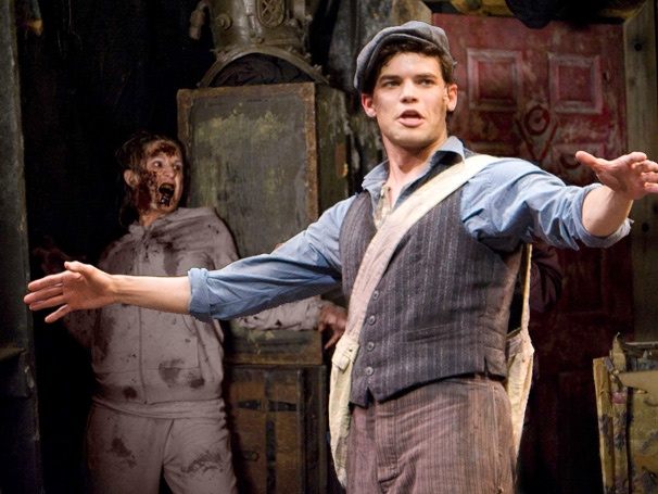 Newsies Meets a Cannibalistic Sex Cult in UCB Spoof Newsadoozies: A Man-Eating Musical