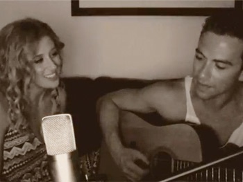 Ghost Unplugged! Watch Caissie Levy & Richard Fleeshman Deliver an Acoustic Version of ‘Here Right Now’