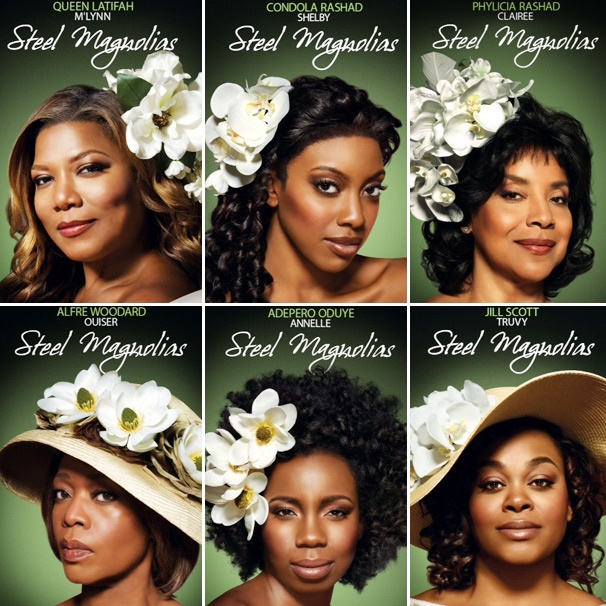 Get a First Look at Portraits of Queen Latifah, Condola Rashad & the Cast of TV's Steel Magnolias