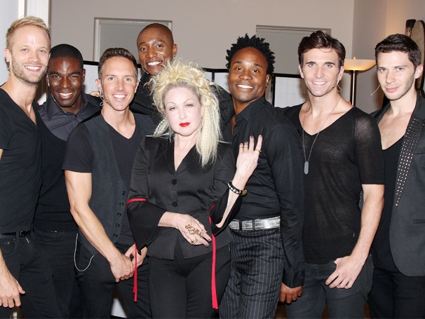 Kinky Boots’ Cyndi Lauper and Billy Porter Serve Up Sexy Rock at Fashion’s Night Out