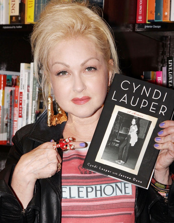 Broadway-Bound Kinky Boots Composer Cyndi Lauper Celebrates Her New Memoir