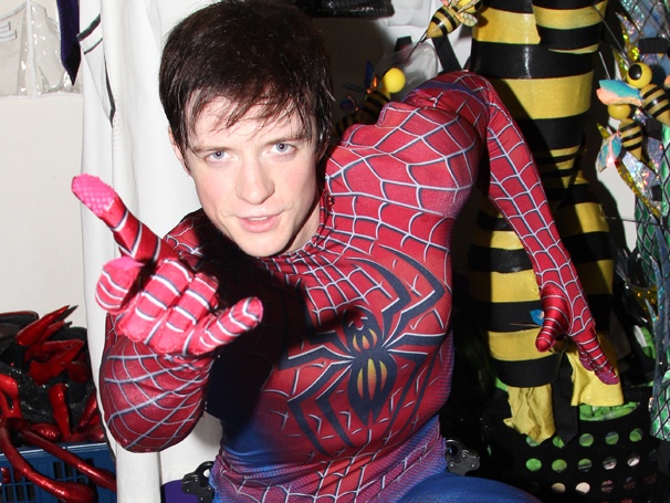 Spider-Man's Matthew James Thomas Takes Off Spidey's Mask to Put on Pippin's Crown