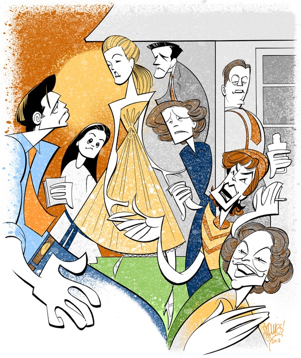 Squigs Sketches a Steamy Summer Fling at the Broadway Revival of Picnic