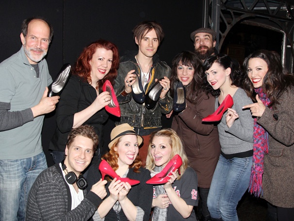 Spider-Man’s Reeve Carney Trades Superhero Tights for High Heels Backstage at Kinky Boots