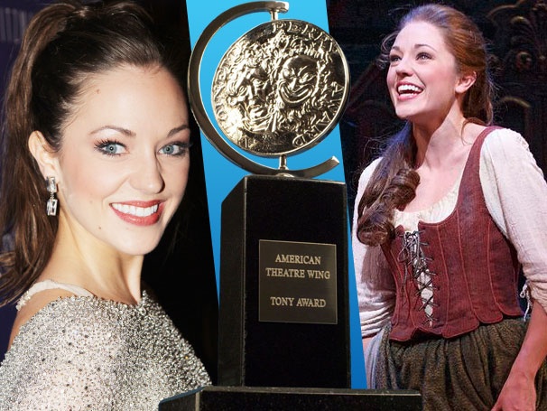 Laura Osnes Reacts to Her Tony Nod by 'Sobbing' for Cinderella Co-Star Santino Fontana