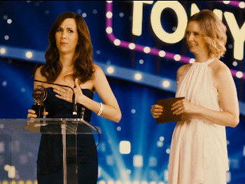 Watch Kristen Wiig’s Tony Dreams and Darren Criss Go Backstreet in Girl Most Likely Trailer