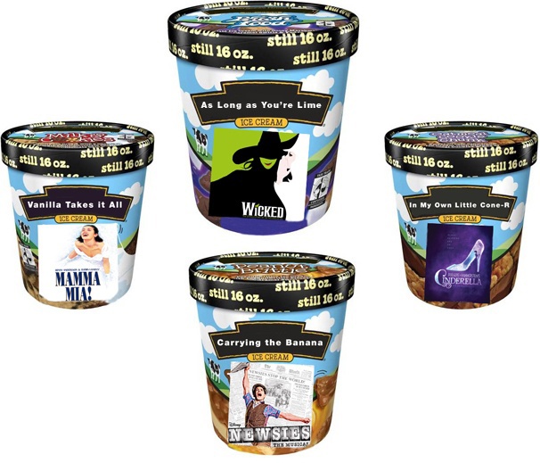 It’s National Ice Cream Day! Celebrate with Phantom, Wicked & Newsies-Inspired Cones