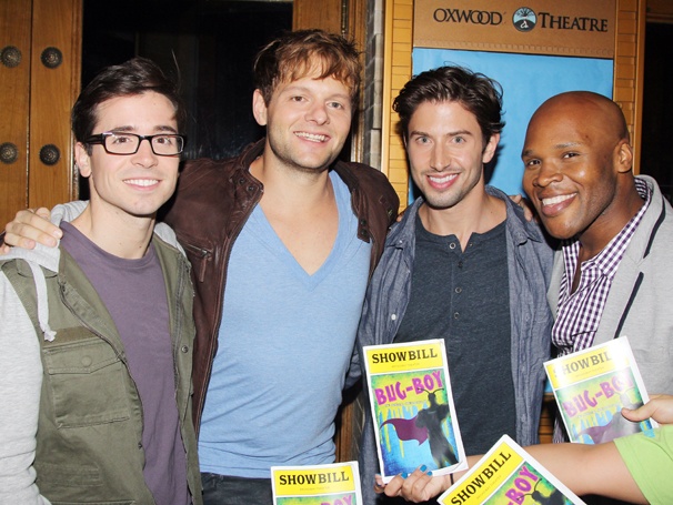 Hot Shot! Matt Doyle, Nick Adams and Michael James Scott Get Real for Broadway-Themed TV Pilot