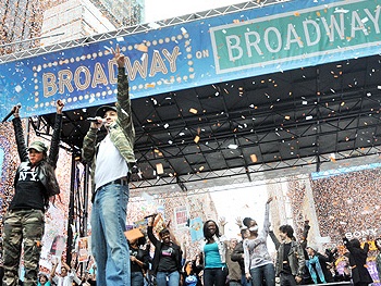 Broadway on Broadway Outdoor Concert in Times Square Canceled for 2013