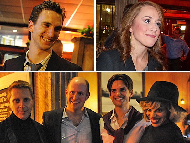 The Cast of Ghost the Musical Feel the Love on the National Tour's Opening Night