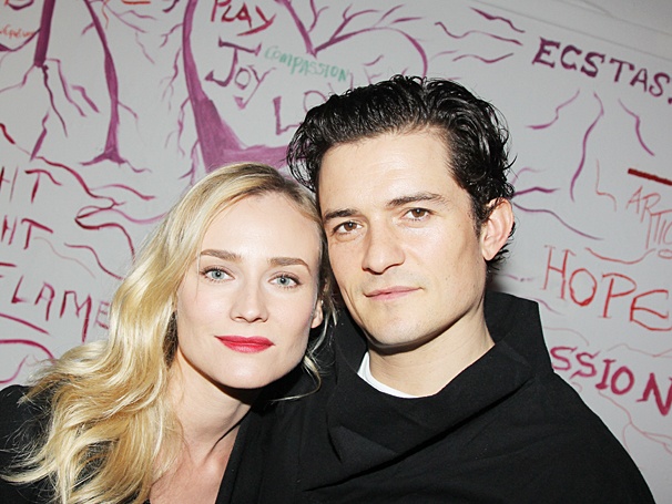 Diane Kruger Falls for Troy Co-Star Orlando Bloom Backstage at Romeo and Juliet