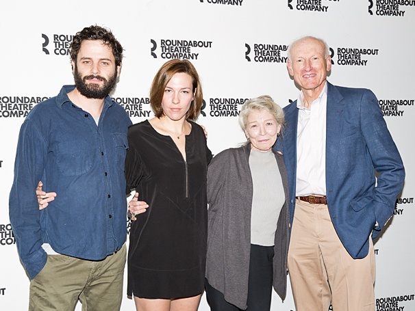 James Rebhorn, Phyllis Somerville & the Cast of Too Much, Too Much, Too Many Meet the Press