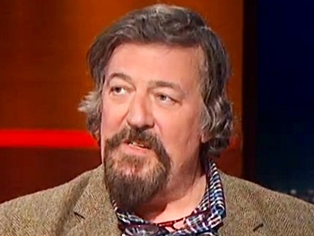 Stephen Fry Goes on The Colbert Report to Talk Being the Real Hero of Twelfth Night & His Devil Beard