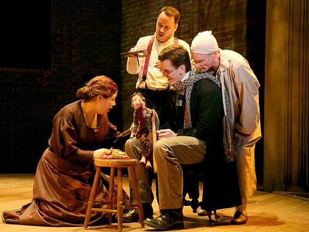 Get a First Look at Patrick Barlow's Inventive Off-Broadway Adaptation of A Christmas Carol