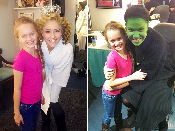 Little Miss Sunshine Knows About Popular! Hannah Nordberg Goes Backstage With Wicked Witches