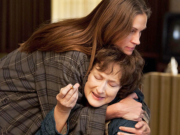 August: Osage County Star Julia Roberts on Attacking Meryl Streep: ‘It Had to Be Done’