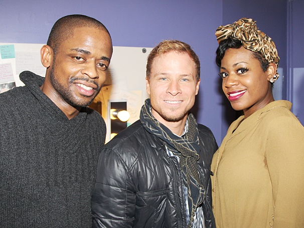 Backstreet Boy Brian Littrell Enjoys a Jazzy Afternoon With Fantasia Barrino at After Midnight