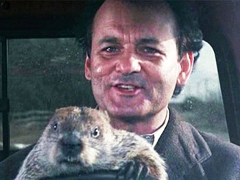 Groundhog Day Will Sing on Stage... Groundhog Day Will Sing on Stage... Groundhog Day Will...