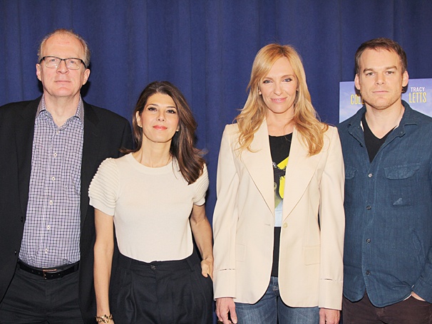 Meet The Realistic Joneses! Tracy Letts, Marisa Tomei, Toni Collette & Michael C. Hall Greet the Press