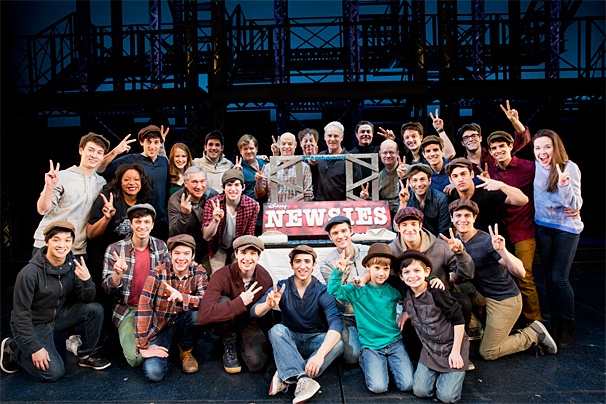 Newsies Turns Two! See Corey Cott & the Cast Celebrate the Hit Musical’s Broadway Anniversary