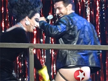 Watch Matilda's Lesli Margherita & Drag Race Winner Bianca Del Rio Get James Franco Naked at Broadway Bares