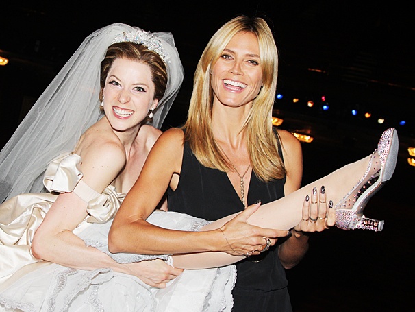 Photos! Project Runway Host Heidi Klum Has an Evening Fit for a Princess at Broadway’s Cinderella