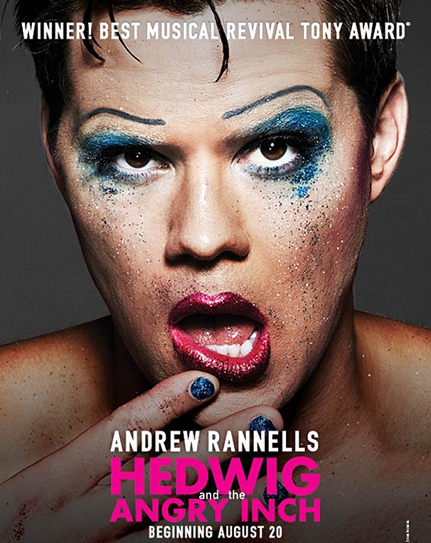 Uber Hot Shot! Get a Glittery First Glimpse of Andrew Rannells in Hedwig and the Angry Inch