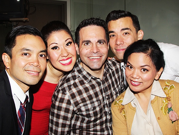 Mario Cantone Dances the Night Away with the Off-Broadway Cast of Here Lies Love