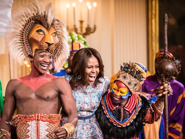 See The Lion King Stars Wow Michelle Obama and Raise the Roof at the White House