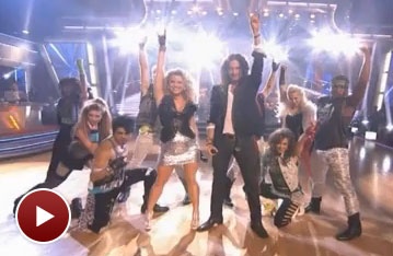 Here They Go Again! Constantine Maroulis and Rock of Ages Let It Rip on Dancing With the Stars
