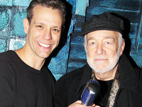 WKRP Star Howard Hesseman Watches Adam Pascal Spin Hits in Broadway's Memphis